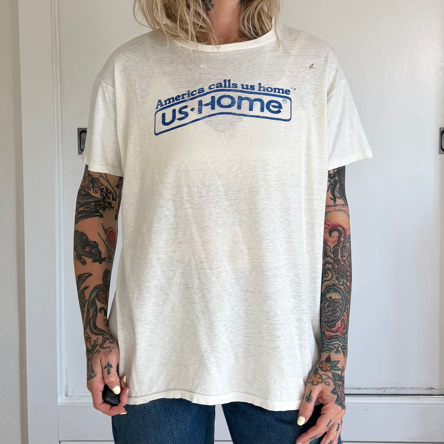 Vintage US Home Graphic T-Shirt