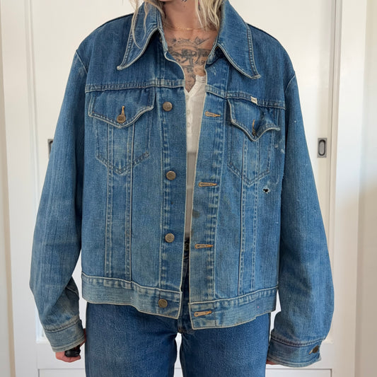 Vintage 1970s Sedgefield Do-Nothing Denim Jacket