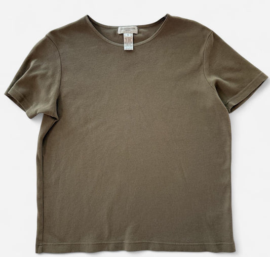 Vintage Jones New York Khaki Basic Tee