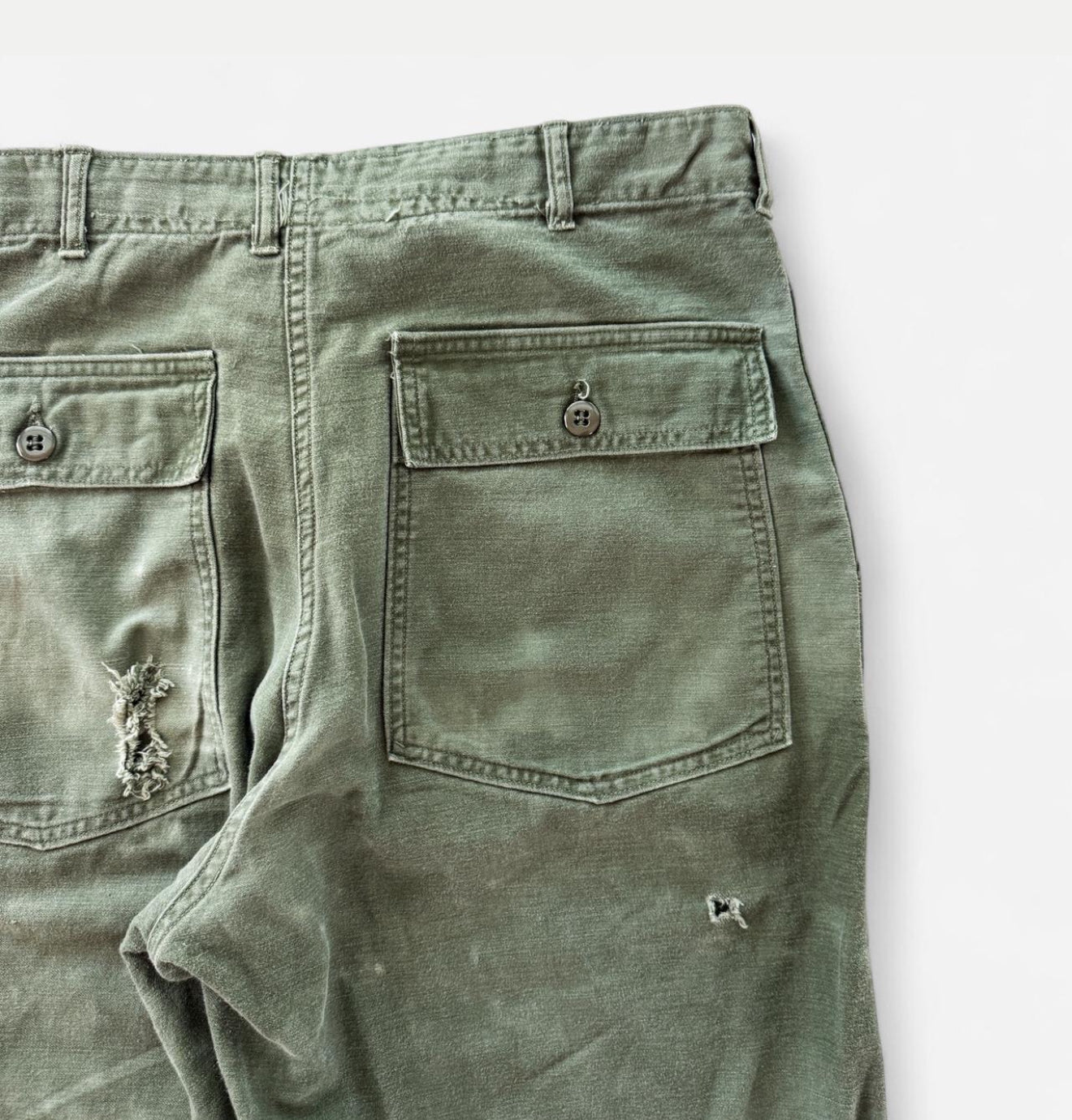 パンツ 60's vintage OG-107 Baker Pants Vintage 60s OG 107 Military Sateen Type 1 Trousers Baker