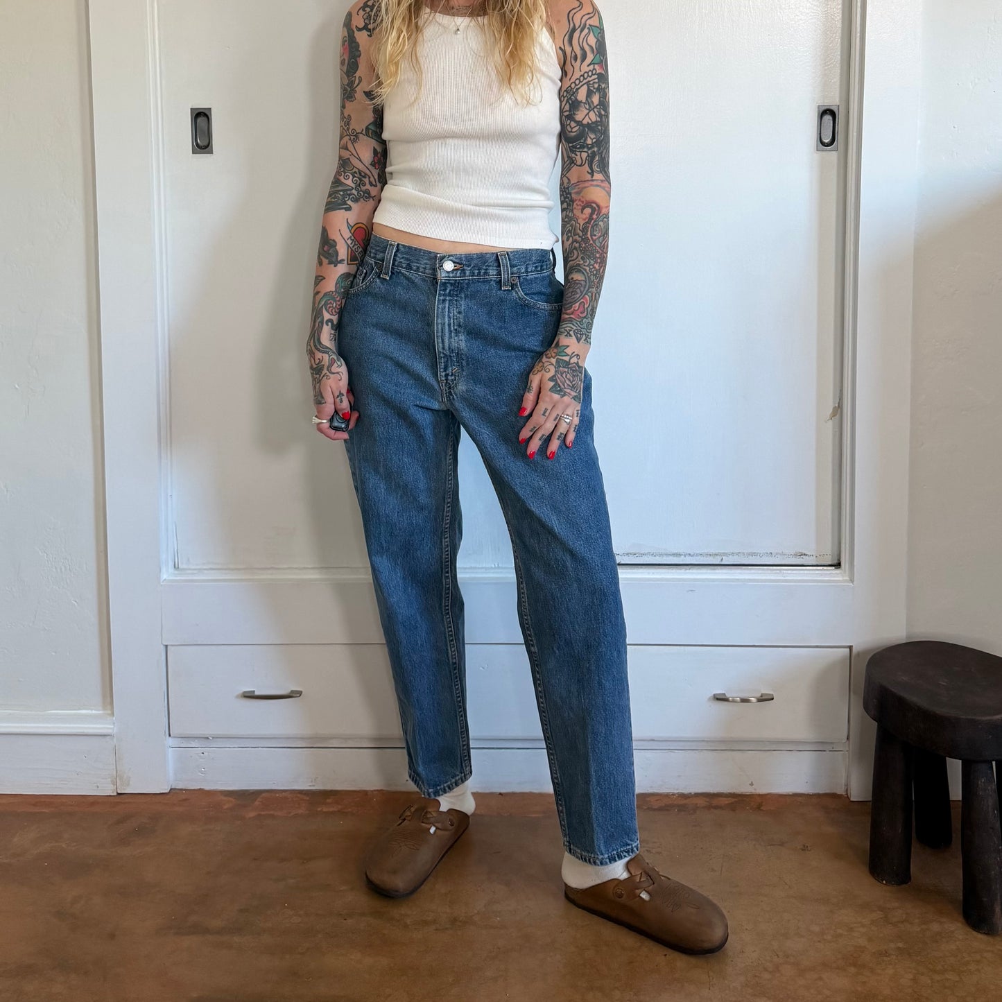 Vintage Levis 550 Jeans Medium Wash USA Made