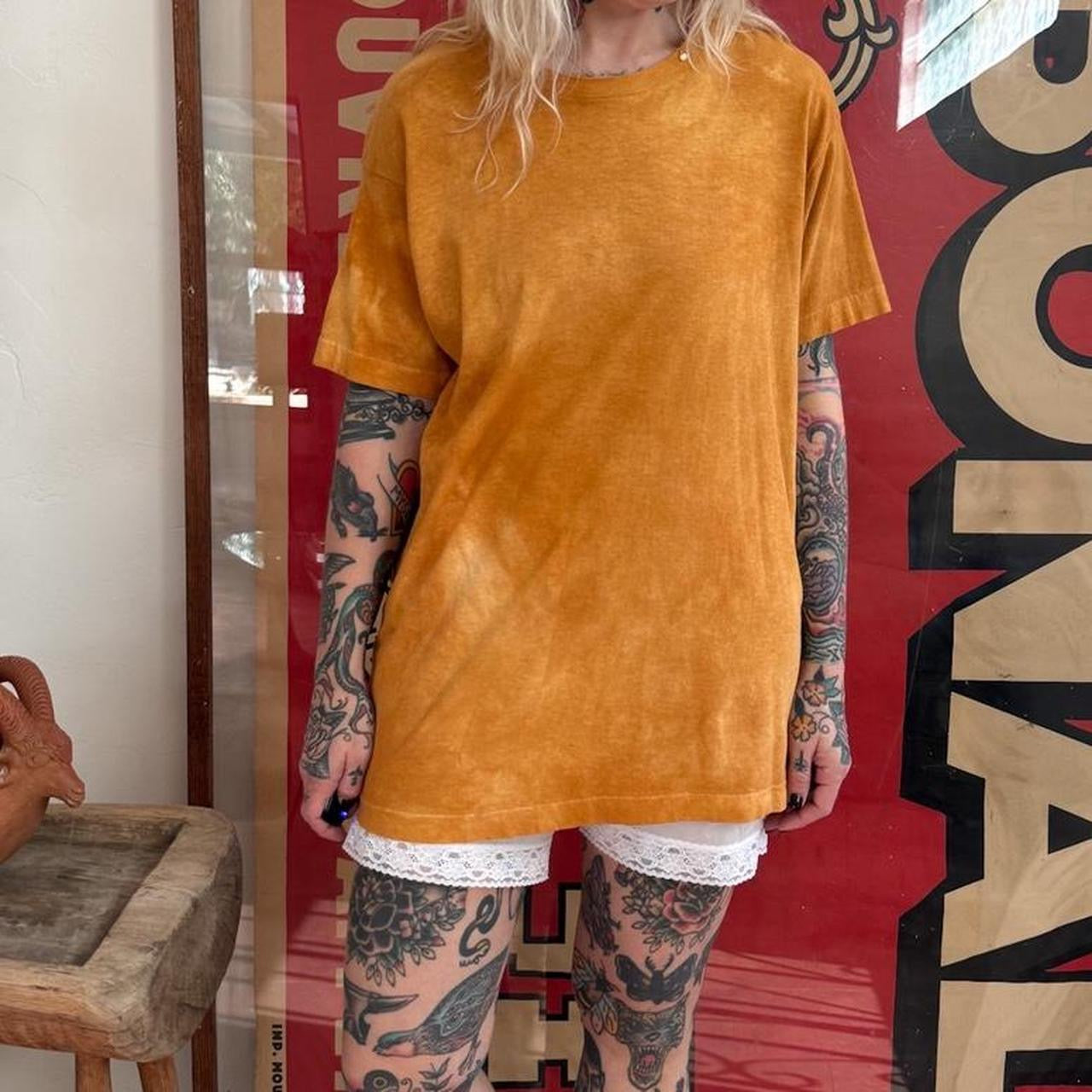 Vintage 1980s Overdyed T shirt