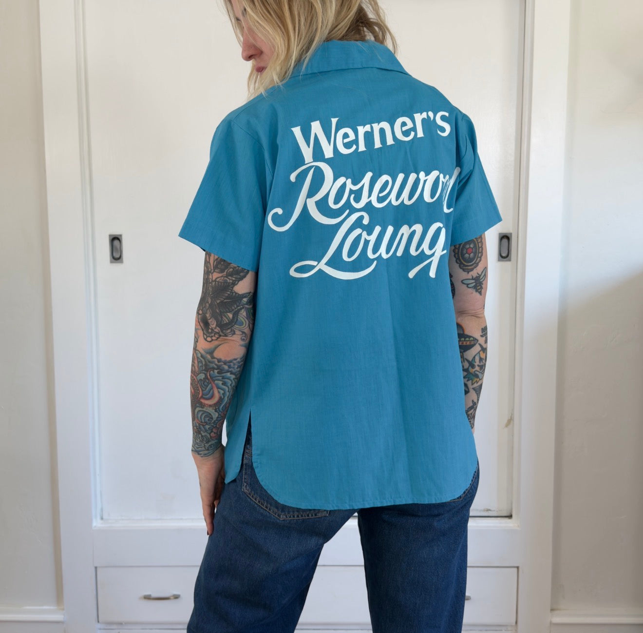 Vintage Imperial Gary Werner's Rosewood Lounge Bowling Shirt