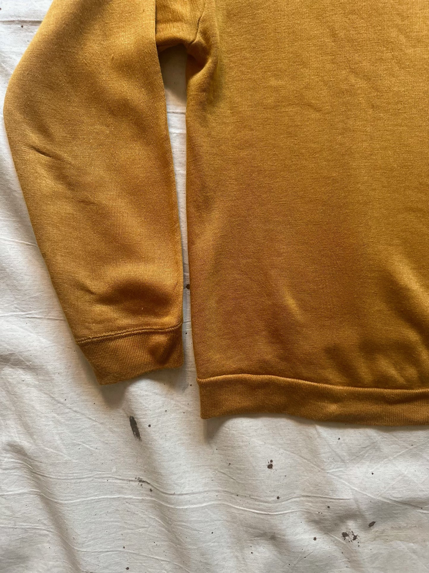 60s Towncraft Penneys Ochre Mock Neck Sweater