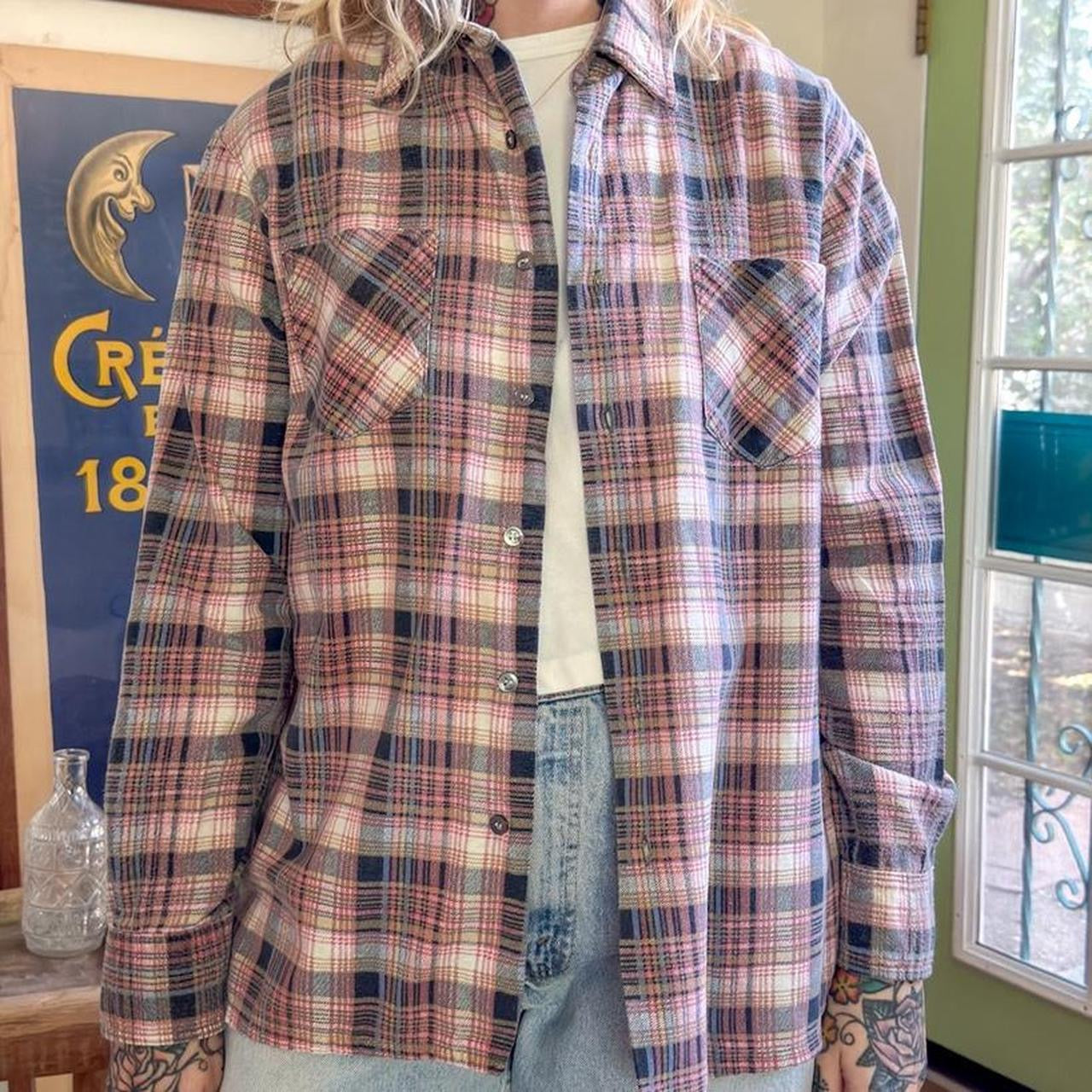Vintage 1970s Kingsport Flannel