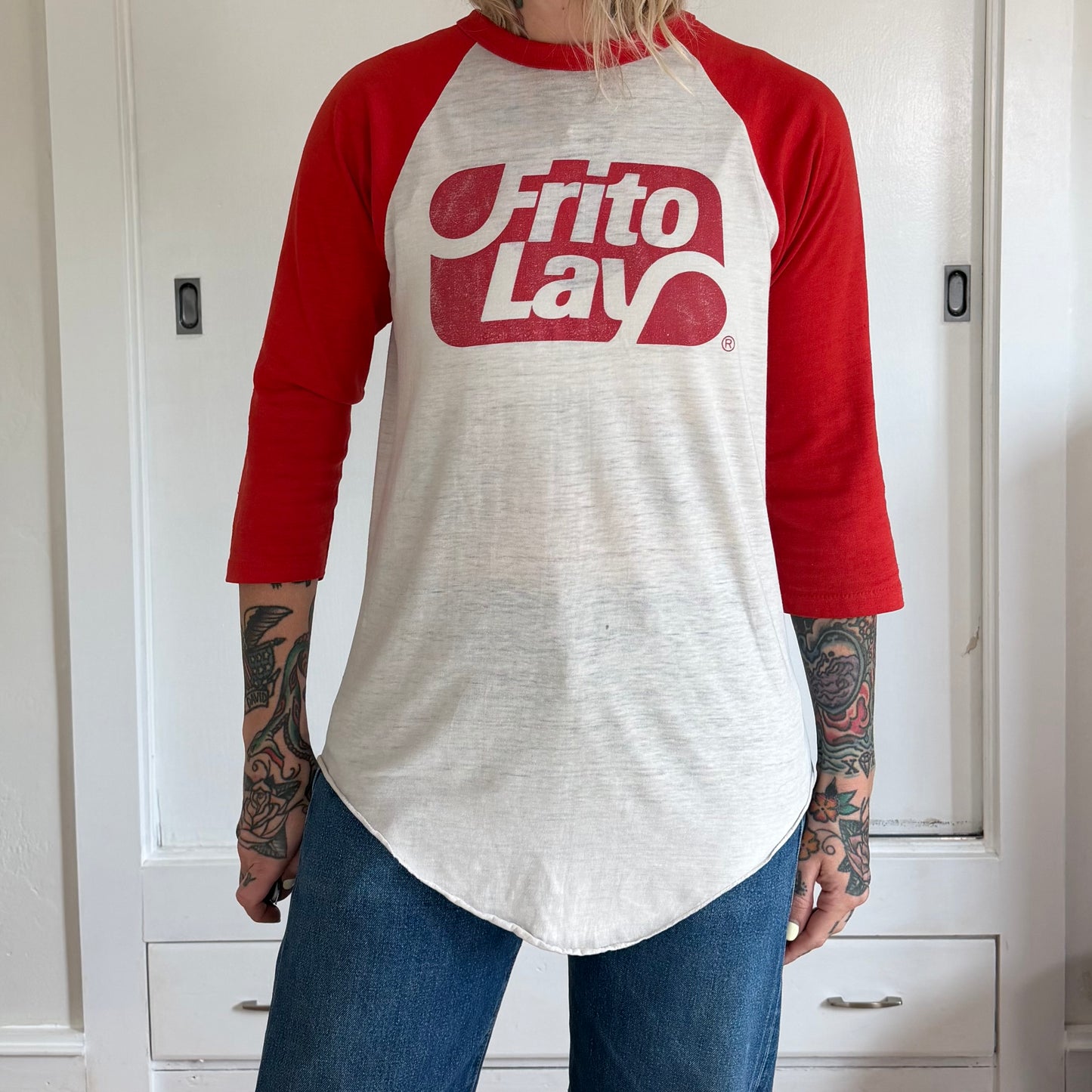 Vintage Frito Lay Raglan Baseball T-Shirt