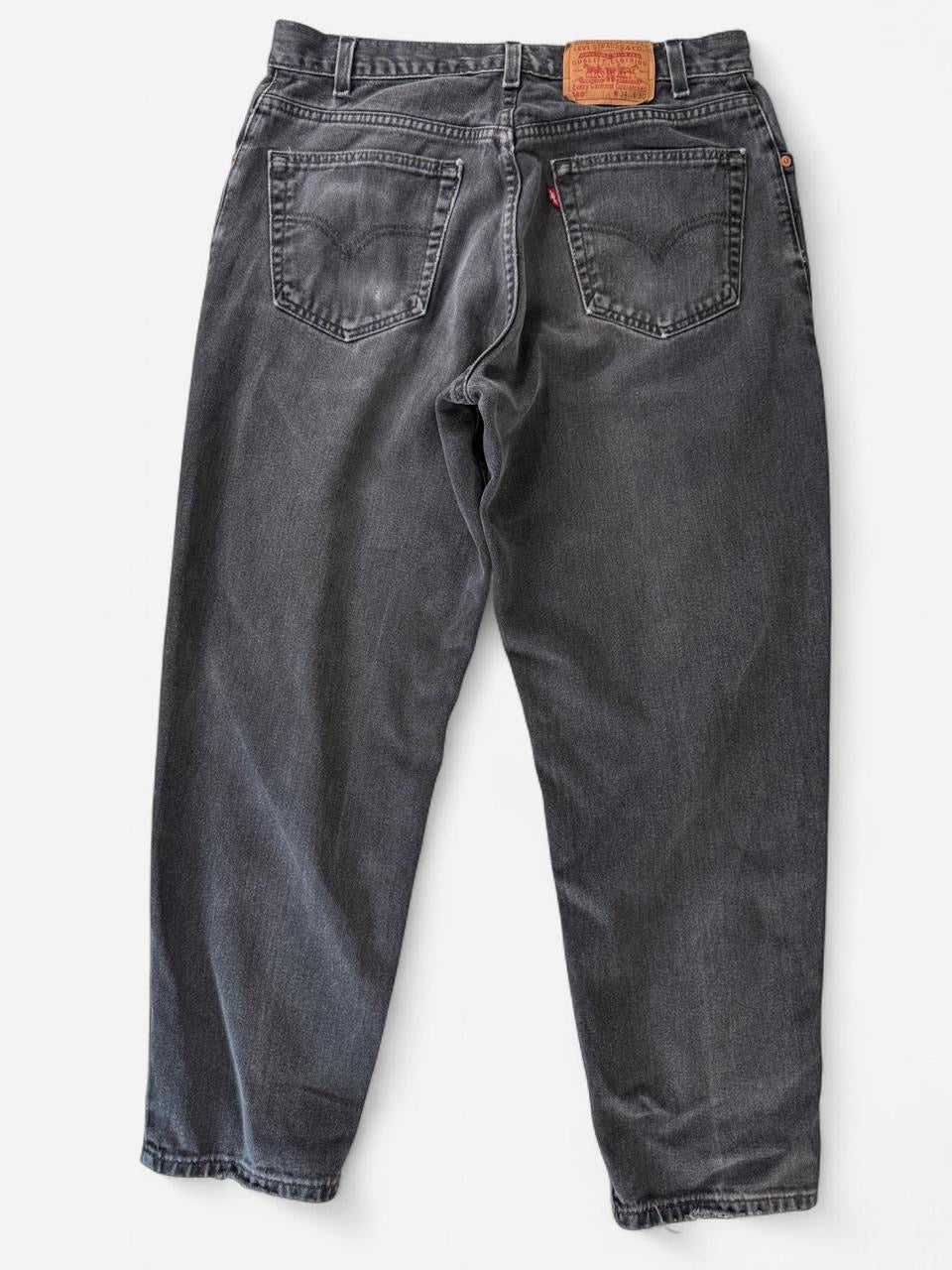 Vintage 1990s Levi's 560 Gray Jeans 36x29 – Cowtail Vintage