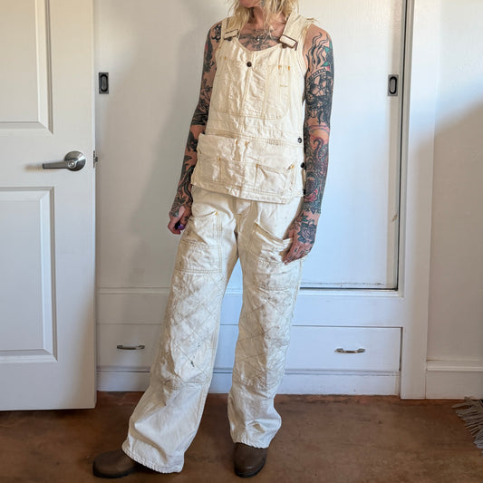 Vintage JCPenney Payday double knee work overalls