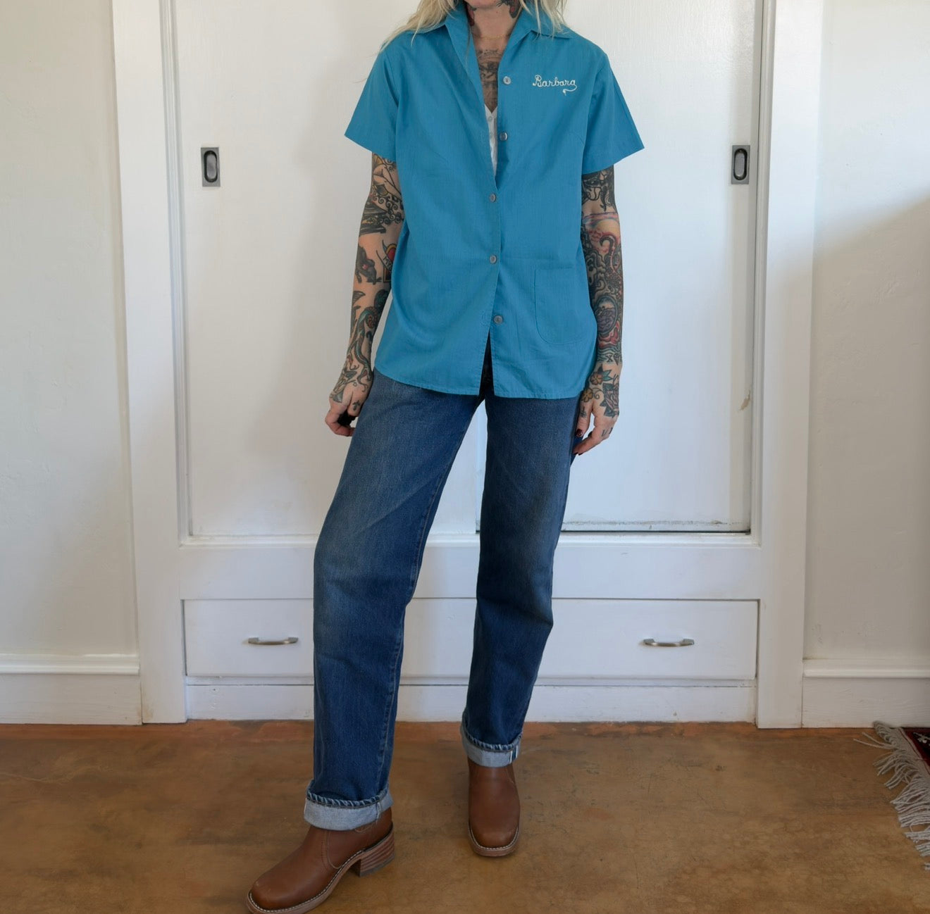 Vintage Imperial Gary Werner's Rosewood Lounge Bowling Shirt