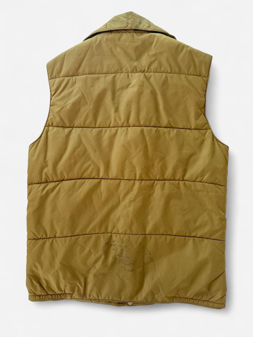 Vintage 1970s Sears Tan Outerwear Vest