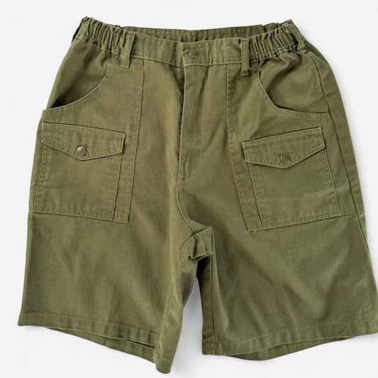 Vintage Boys Scout Utility Shorts