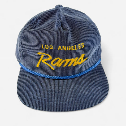 Vintage 1980s Los Angeles Rams Corduroy Hat