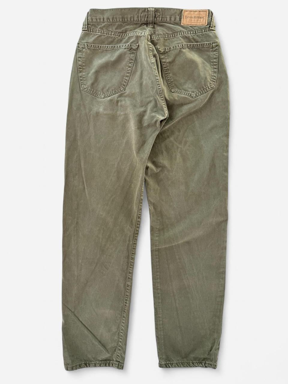 Vintage 1990s Banana Republic Dark Khaki Pants