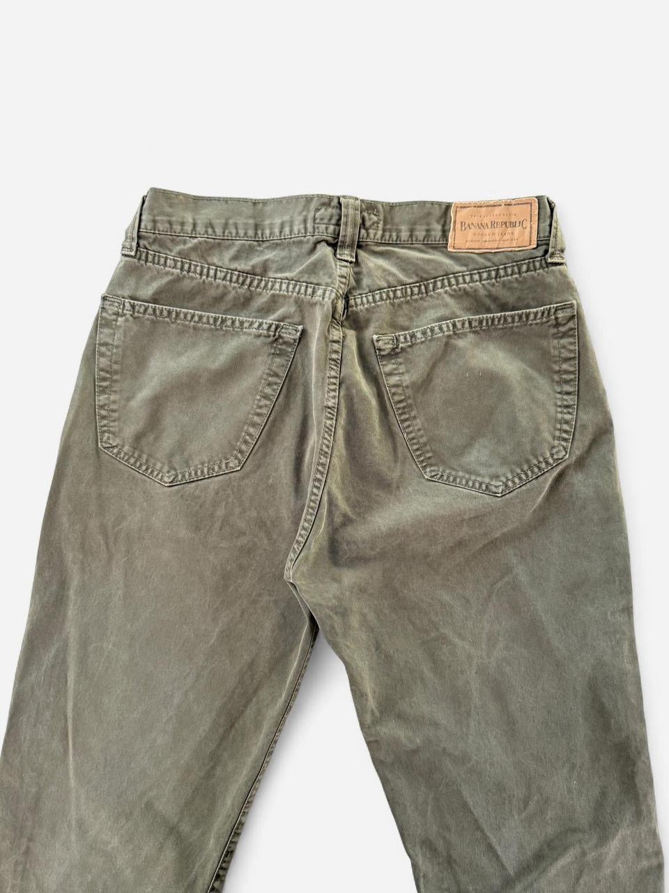 Vintage 1990s Banana Republic Dark Khaki Pants