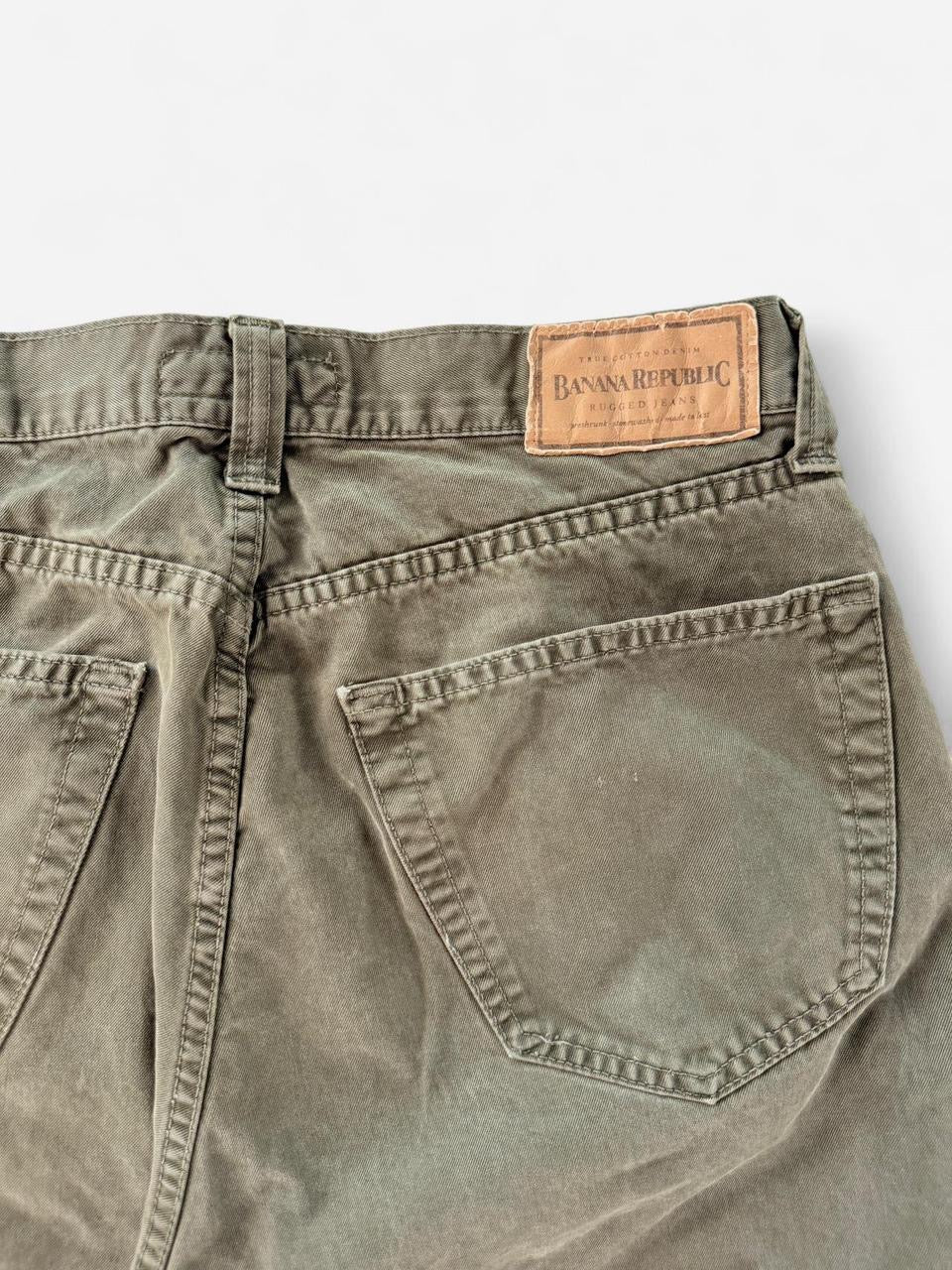 Vintage 1990s Banana Republic Dark Khaki Pants